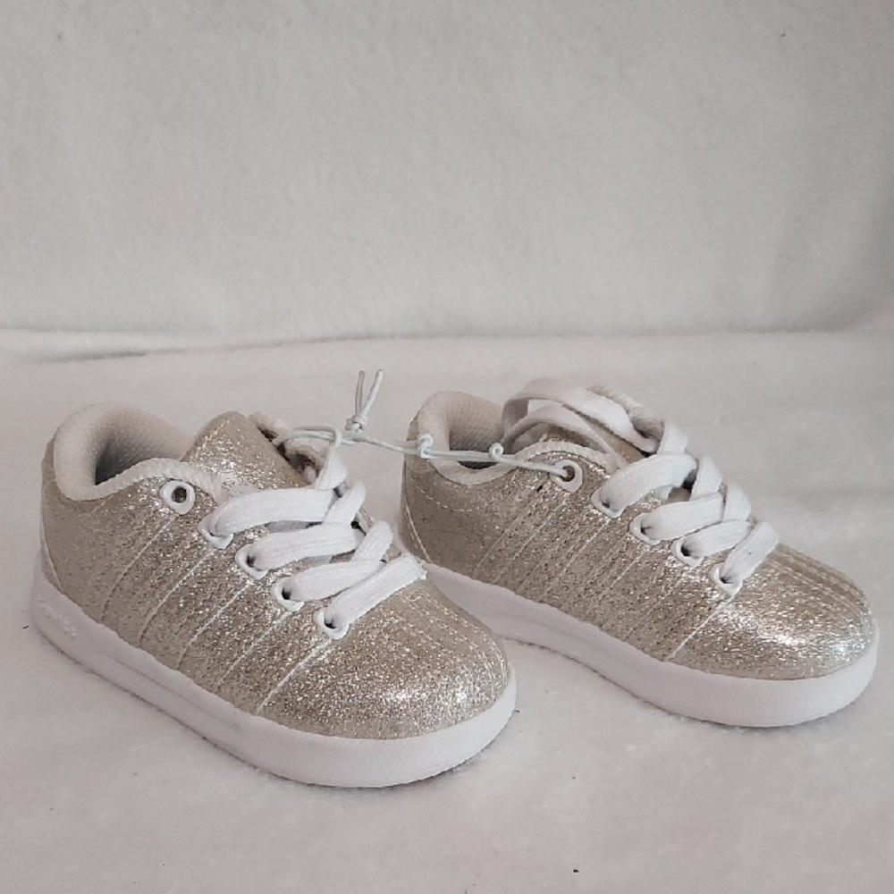 K Swiss Infant Girls Silver Glitter Sneakers